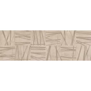 Плитка облицовочная Global Tile Play линии бежевый 75*25 см